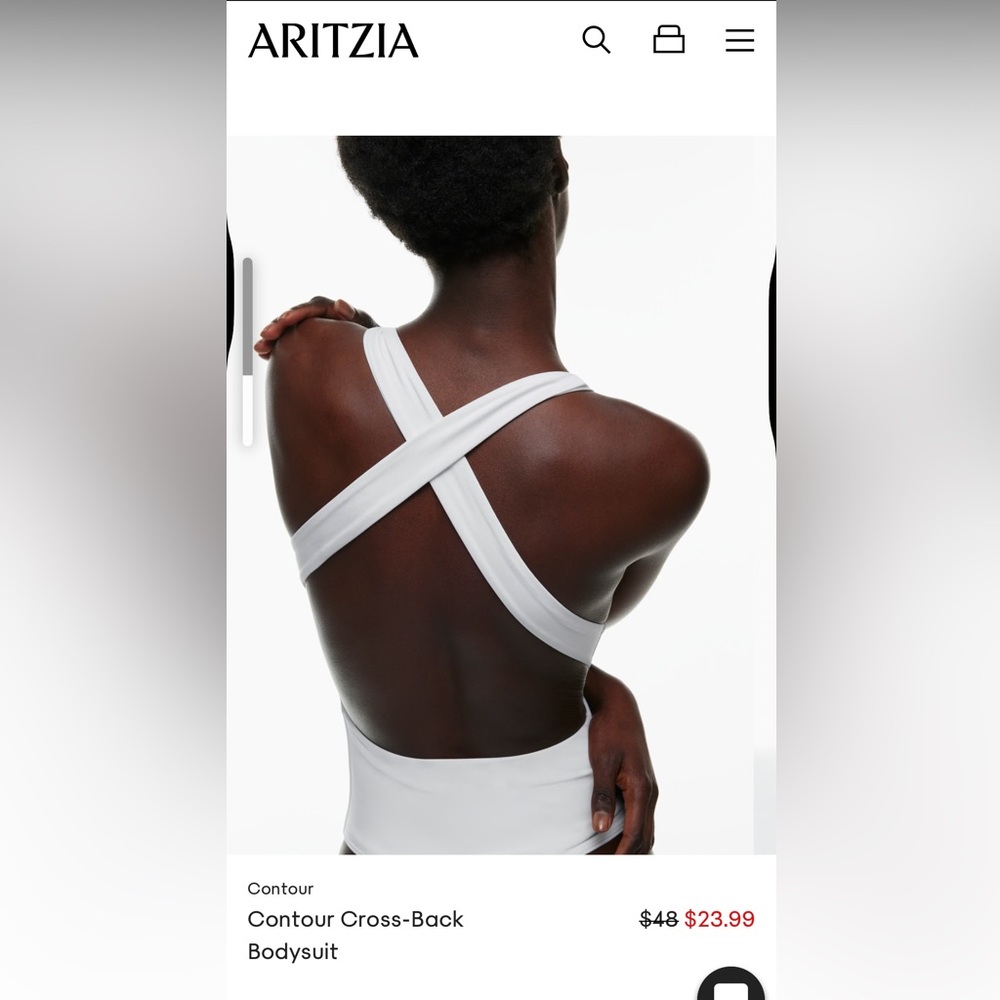 NWT (in black) sexy bodysuit - long sleeve open back - Picture 17 of 17